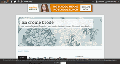 Desktop Screenshot of isabellebrode.over-blog.com