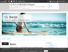 Tablet Screenshot of clbarlin.over-blog.com
