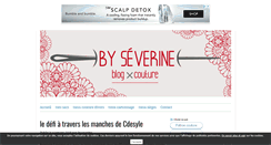 Desktop Screenshot of byseverine.over-blog.com