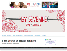 Tablet Screenshot of byseverine.over-blog.com