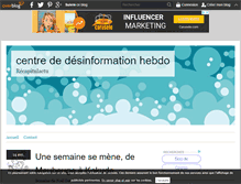 Tablet Screenshot of centrededesinformation.over-blog.com