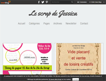 Tablet Screenshot of lescrapdejessica.over-blog.com