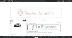 Desktop Screenshot of chouchoulameche.over-blog.com
