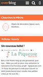 Mobile Screenshot of chouchoulameche.over-blog.com