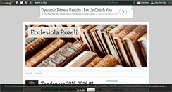 Desktop Screenshot of ecclesiolarozeli.over-blog.com