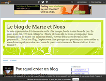 Tablet Screenshot of marieetnous.over-blog.com