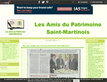 Tablet Screenshot of lesamisdupatrimoinesaint-martinois.over-blog.com