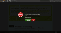 Desktop Screenshot of dubaiescortsdotin.over-blog.com