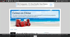 Desktop Screenshot of celinenchine.over-blog.com