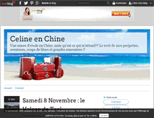 Tablet Screenshot of celinenchine.over-blog.com