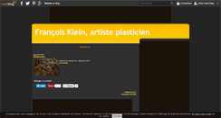 Desktop Screenshot of francoisklein.over-blog.com