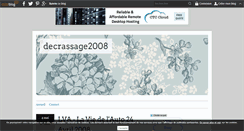 Desktop Screenshot of decrassage2008.over-blog.com