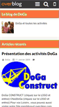 Mobile Screenshot of doga.over-blog.com