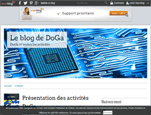 Tablet Screenshot of doga.over-blog.com