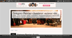 Desktop Screenshot of gregoryperrier.over-blog.com