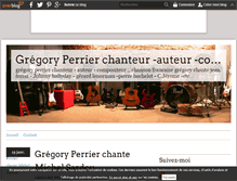 Tablet Screenshot of gregoryperrier.over-blog.com