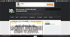 Desktop Screenshot of craon-badminton.over-blog.com