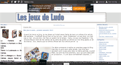 Desktop Screenshot of jeuxdeludo.over-blog.com