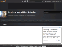 Tablet Screenshot of le-regne-animal.over-blog.com