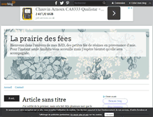 Tablet Screenshot of laprairiedesfees.over-blog.com