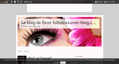 Desktop Screenshot of fleur-hibiscus.over-blog.com
