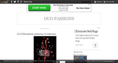 Desktop Screenshot of duo-passions.over-blog.com