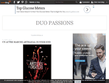 Tablet Screenshot of duo-passions.over-blog.com