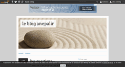 Desktop Screenshot of anepalir.over-blog.com