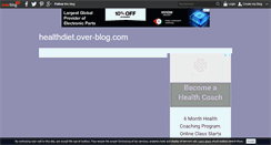 Desktop Screenshot of healthdiet.over-blog.com