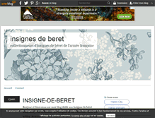 Tablet Screenshot of insigne-de-beret.over-blog.fr