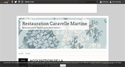 Desktop Screenshot of caravellemartine.over-blog.com