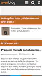 Mobile Screenshot of etudiantendroitpublic.over-blog.com