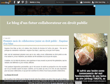 Tablet Screenshot of etudiantendroitpublic.over-blog.com