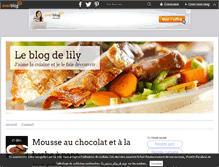 Tablet Screenshot of lilycuisine.over-blog.com