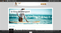 Desktop Screenshot of deliretsport.over-blog.com