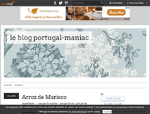 Tablet Screenshot of portugal-maniac.over-blog.com