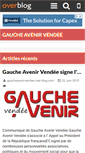 Mobile Screenshot of gaucheavenirvendee.over-blog.com