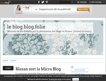 Tablet Screenshot of blog.folie.over-blog.com