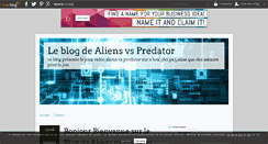 Desktop Screenshot of aliensvspredator.over-blog.com