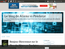 Tablet Screenshot of aliensvspredator.over-blog.com