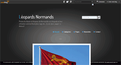 Desktop Screenshot of leopardsnormands.over-blog.com