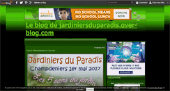 Desktop Screenshot of jardiniersduparadis.over-blog.com