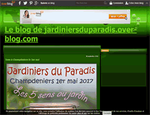 Tablet Screenshot of jardiniersduparadis.over-blog.com