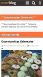 Mobile Screenshot of gourmandiseorientale.over-blog.com