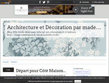 Tablet Screenshot of mademoisellececile.over-blog.fr