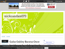 Tablet Screenshot of nickcandan073.over-blog.com
