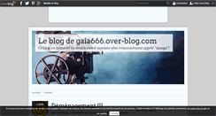 Desktop Screenshot of gaia666.over-blog.com