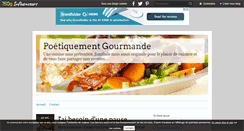 Desktop Screenshot of poetiquementgourmande.over-blog.com