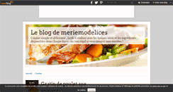 Desktop Screenshot of meriemodelices.over-blog.com