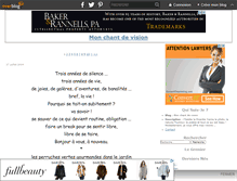 Tablet Screenshot of mon-chant-de-vision.over-blog.fr